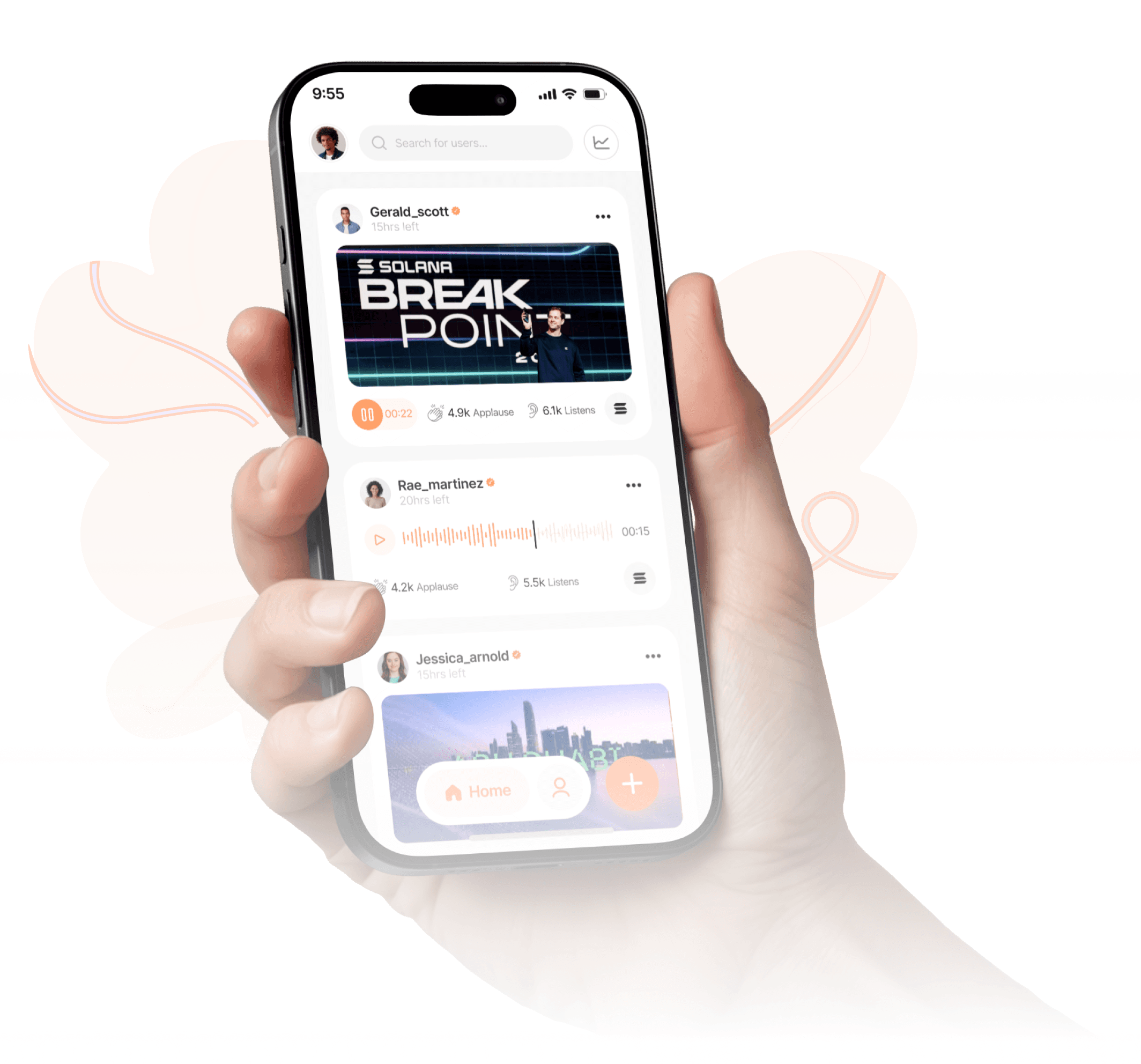 Gist App Interface